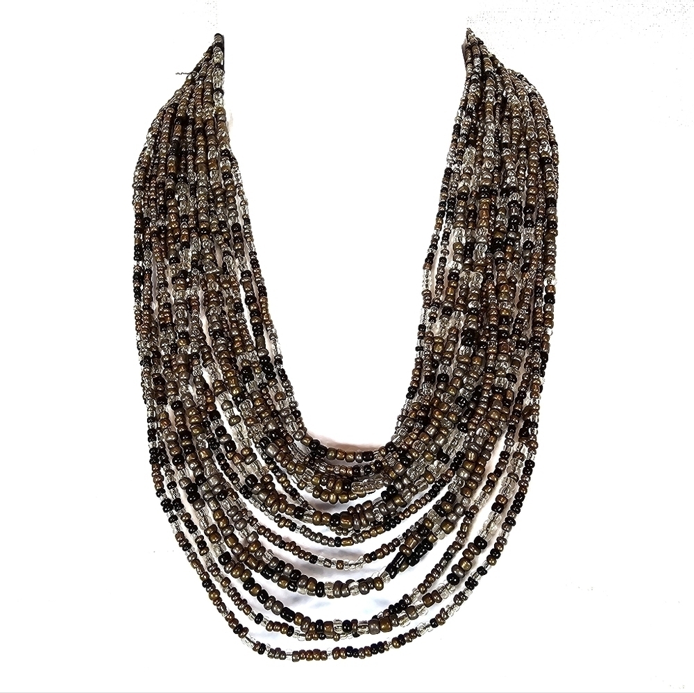 Multi-strand Beaded Necklace